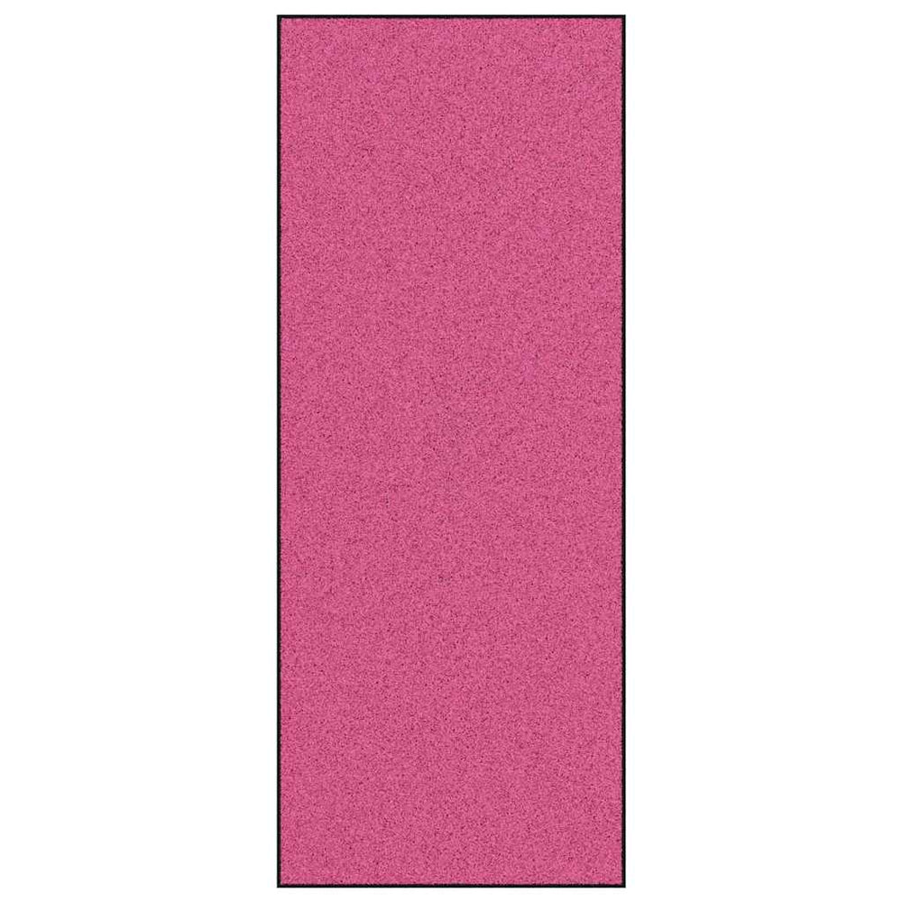 Durų kilimėlis Rožinė ir Juoda 120 x 300 cm 100% poliamidas