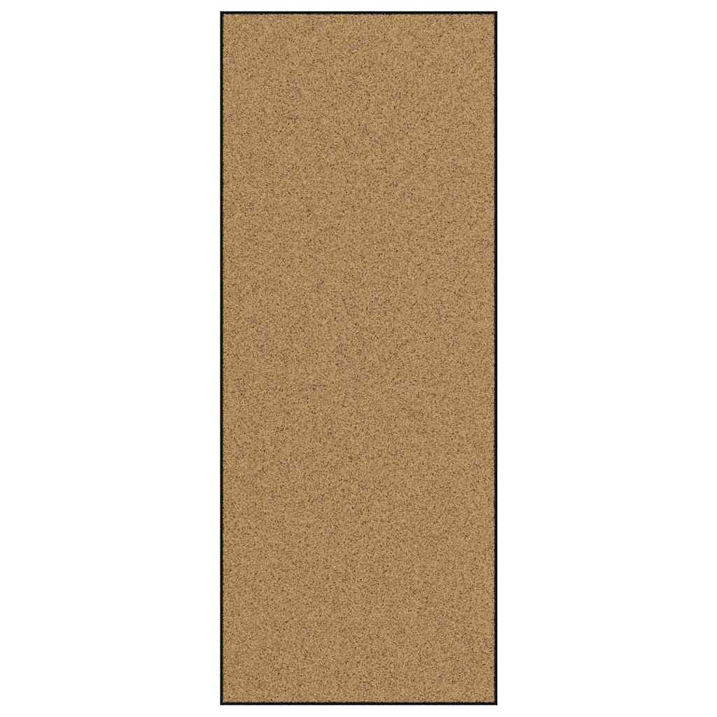 Washable rug, cream, 120x300 cm