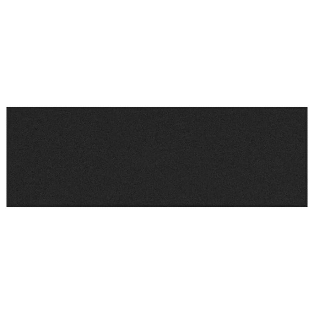 Durų kilimėlis Juoda 60 x 180 cm 100% poliamidas