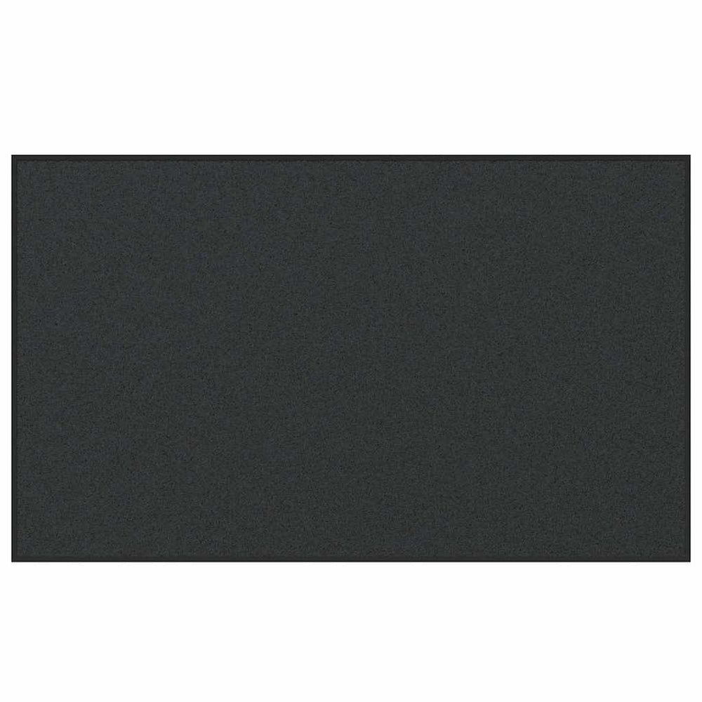 Durų kilimėlis Juoda 90 x 150 cm 100% poliamidas