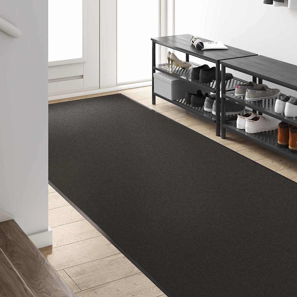 Durų kilimėlis Juoda 120 x 350 cm 100% poliamidas
