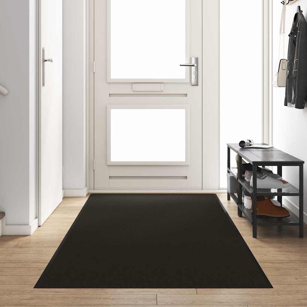 Durų kilimėlis Juoda 120 x 350 cm 100% poliamidas