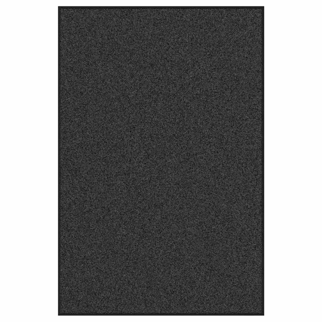 Durų kilimėlis Antracito ir juoda 120 x 180 cm 100% poliamidas