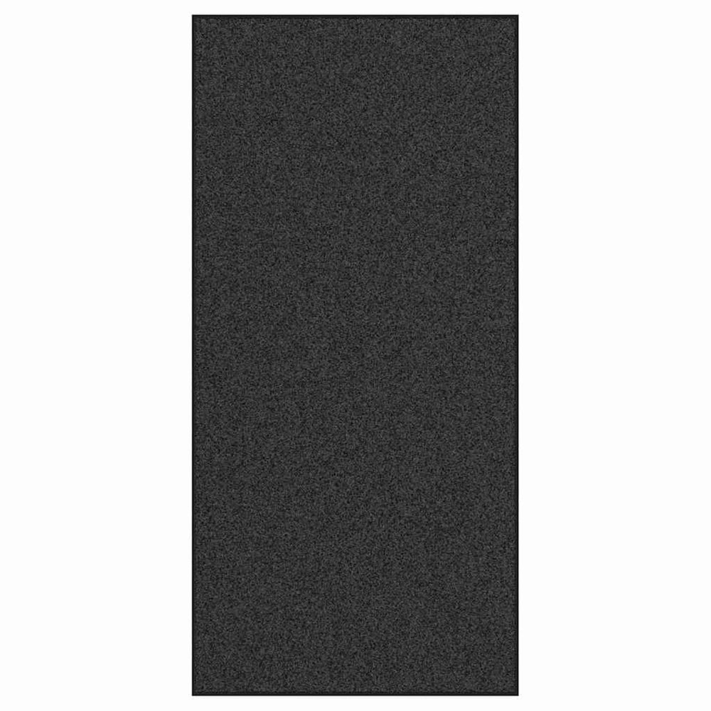 Durų kilimėlis Antracito ir juoda 120 x 250 cm 100% poliamidas