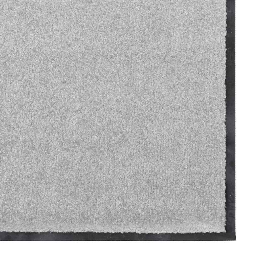 Durų kilimėlis Pilka ir juoda 120 x 180 cm 100% poliamidas