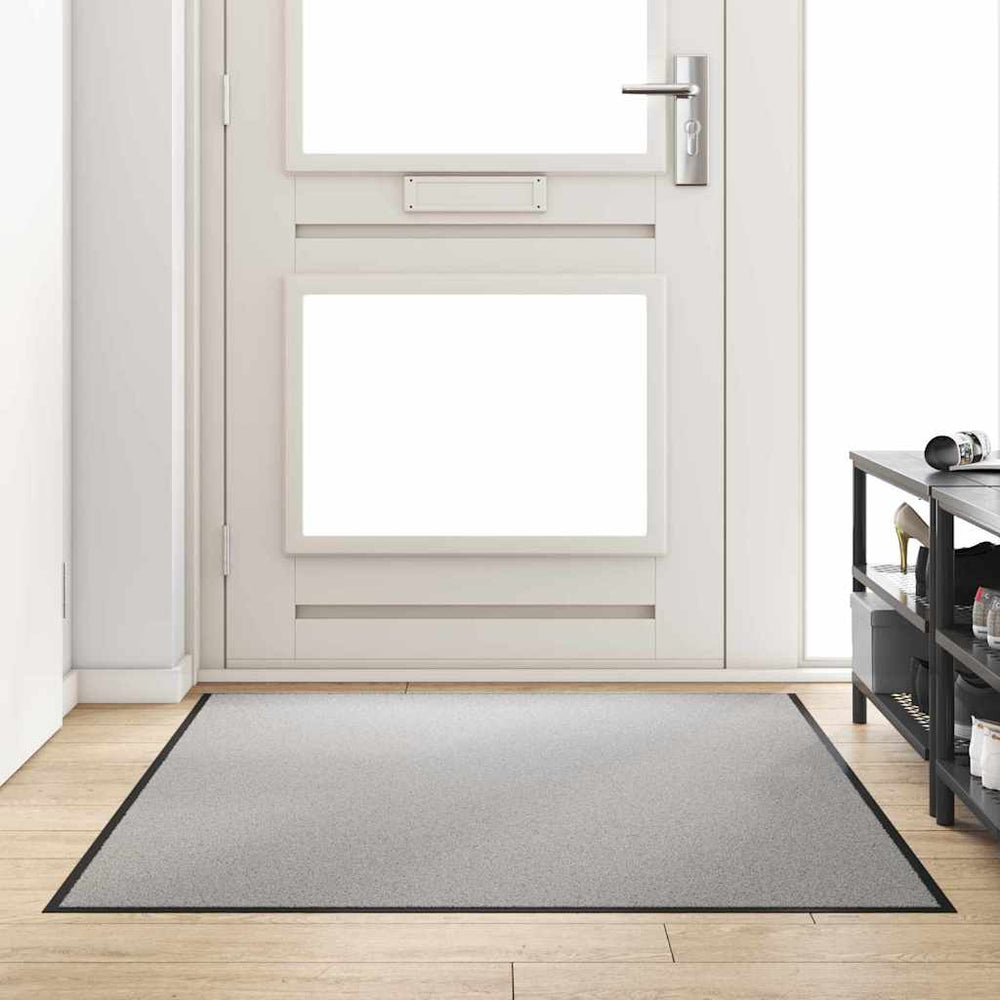 Durų kilimėlis Pilka ir juoda 120 x 180 cm 100% poliamidas