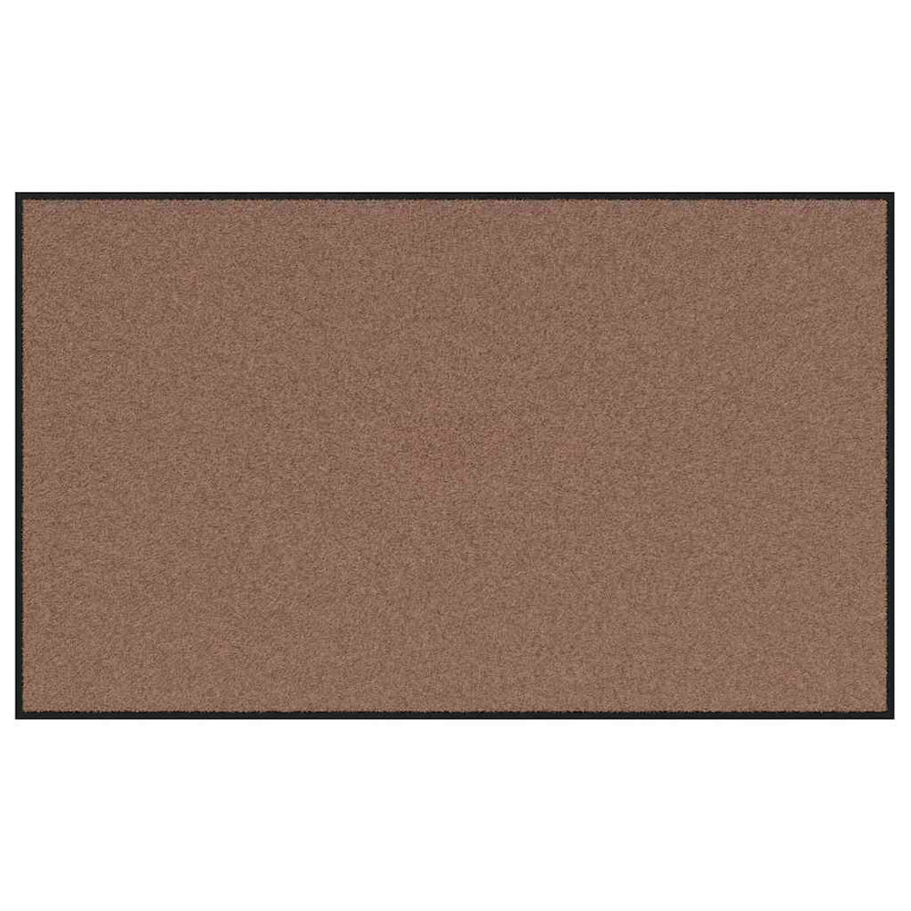Durų kilimėlis Ruda ir juoda 90 x 150 cm 100% poliamidas