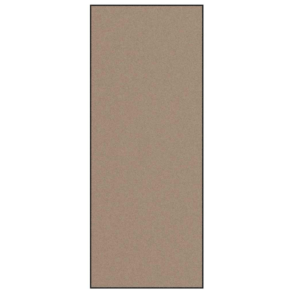 Durų kilimėlis Bežinė ir juoda 120 x 300 cm 100% poliamidas