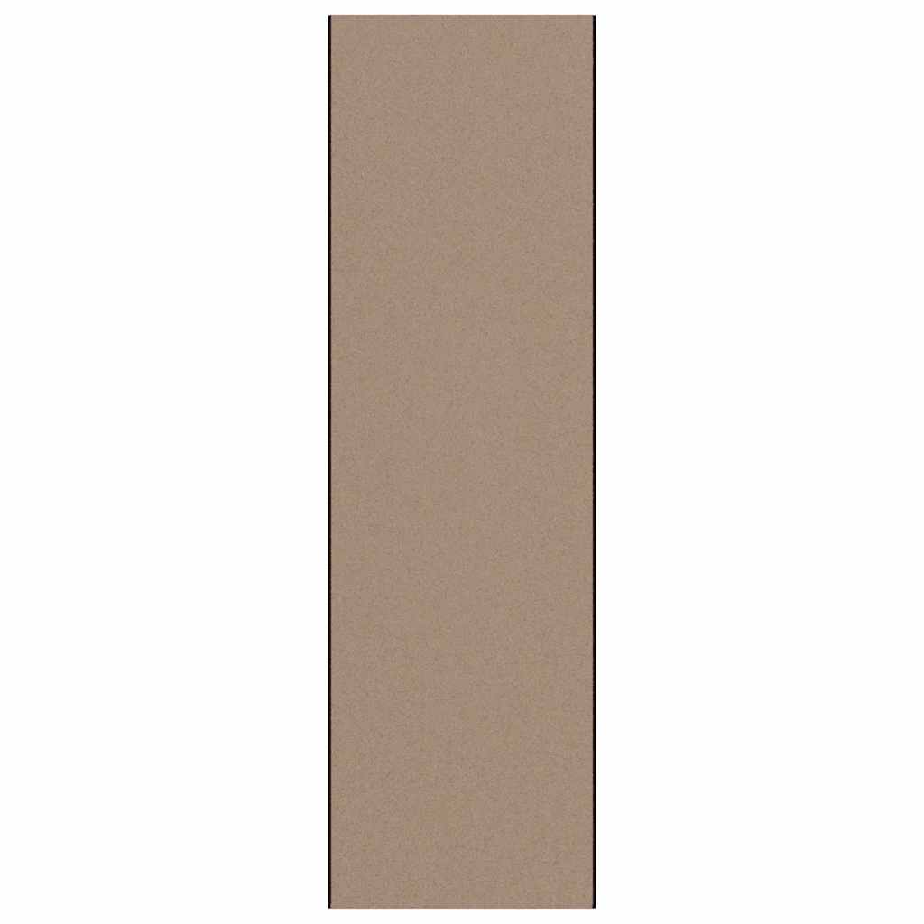 Durų kilimėlis Bežinė ir juoda 120 x 400 cm 100% poliamidas