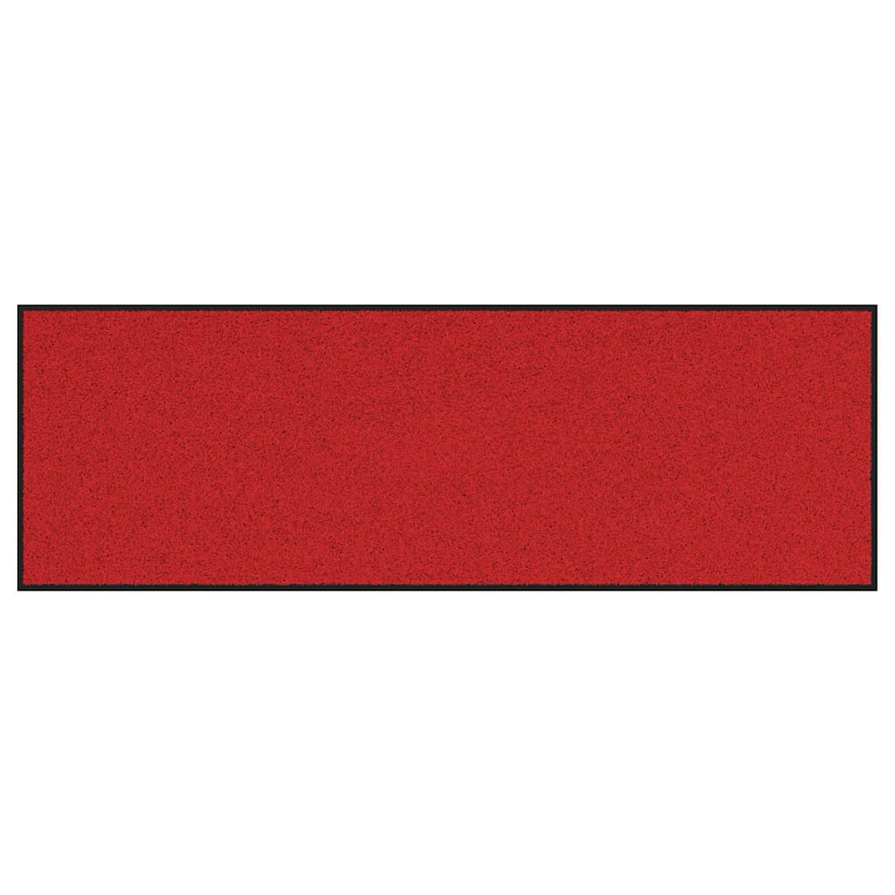 Durų kilimėlis Raudona ir Juoda 60 x 180 cm 100% poliamidas