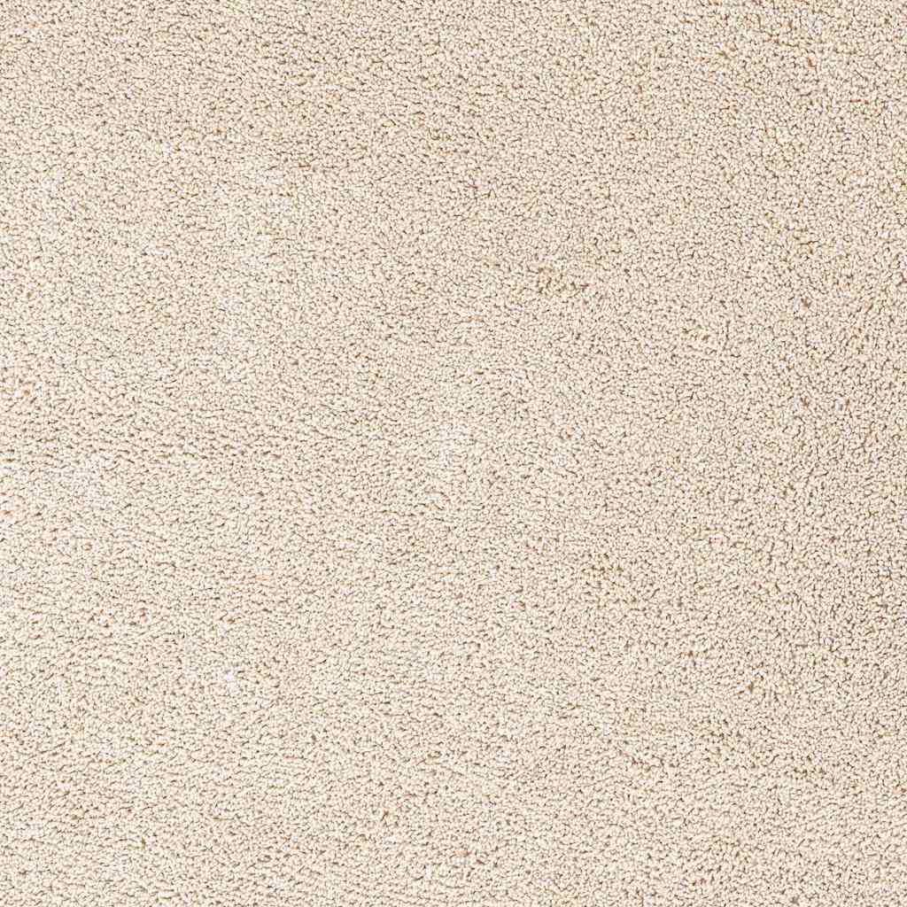 Non-slip Shaggy Rug Cream 160 x 160 cm PP
