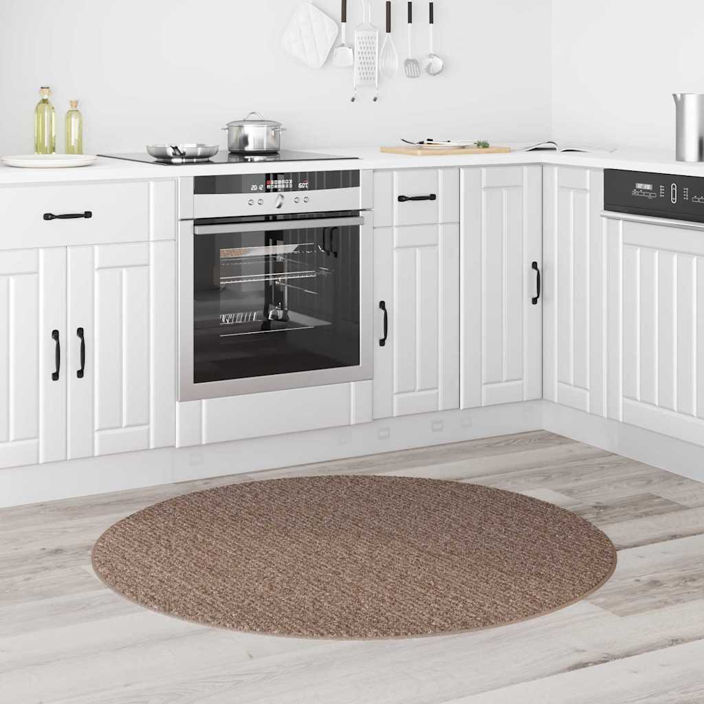 Neslystantis plaukuotas kilimas Ruda 120 x 120 cm PP