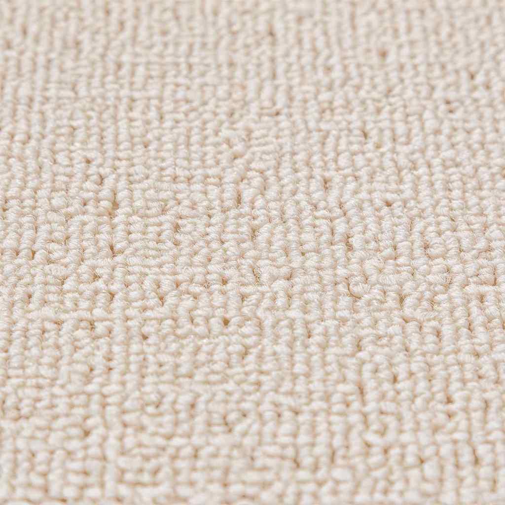 Slydimui atsparūs laiptų kilimėliai 15 pcs Kreminė 75 x 20 cm