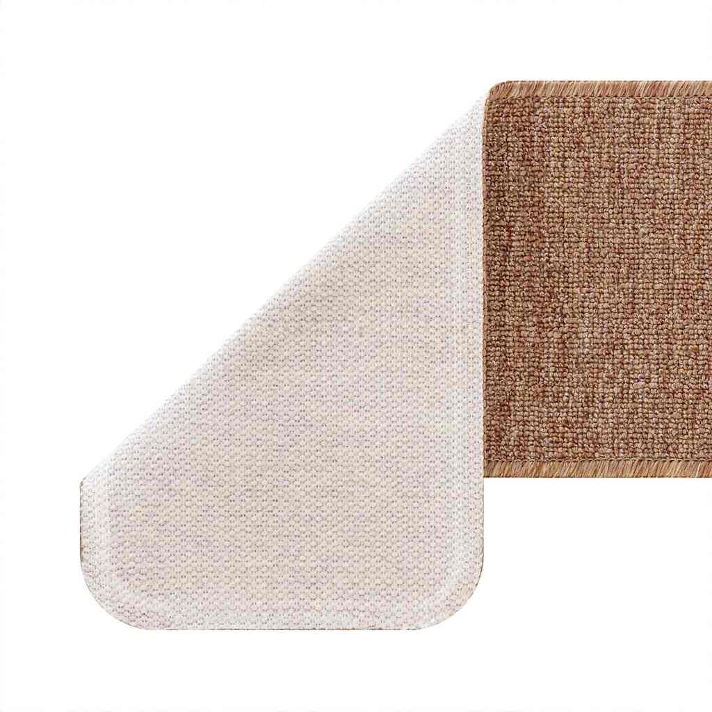 Non-Slip Stair Mats 15 pcs Yellow 60 x 25 cm