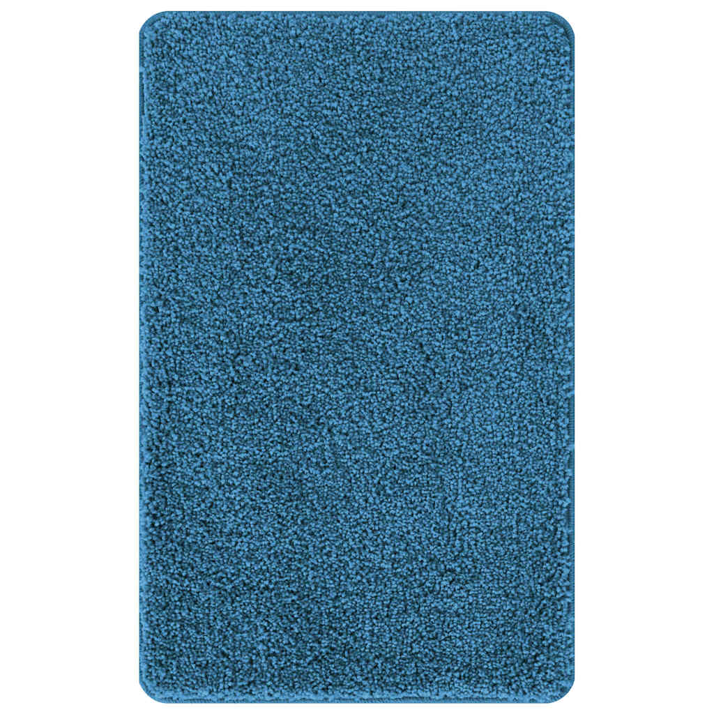 Non-slip bath mat Blue 50 x 80 cm PP