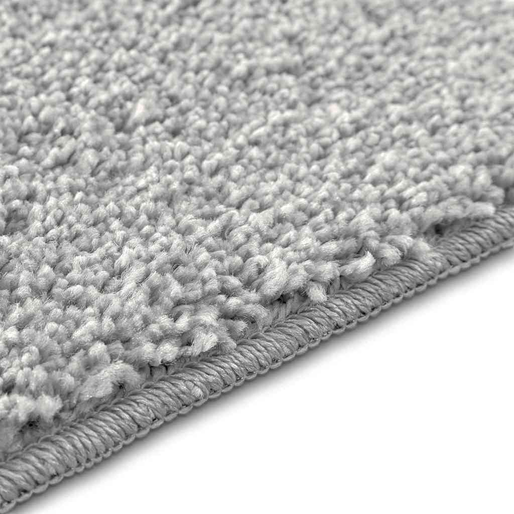 Non-slip bath mat Grey 60 x 90 cm PP
