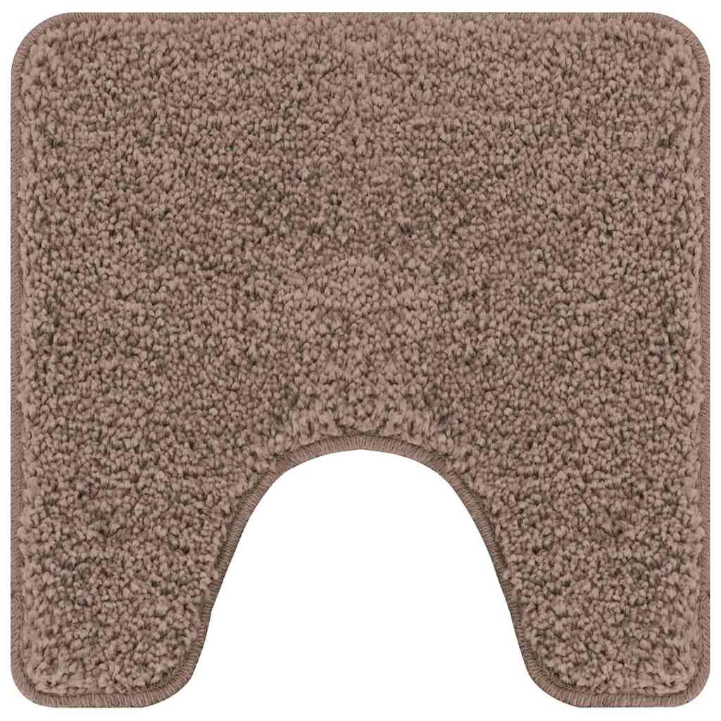 Antisklidus vonios kilimėlių rinkinys 2 pcs Ruda PP