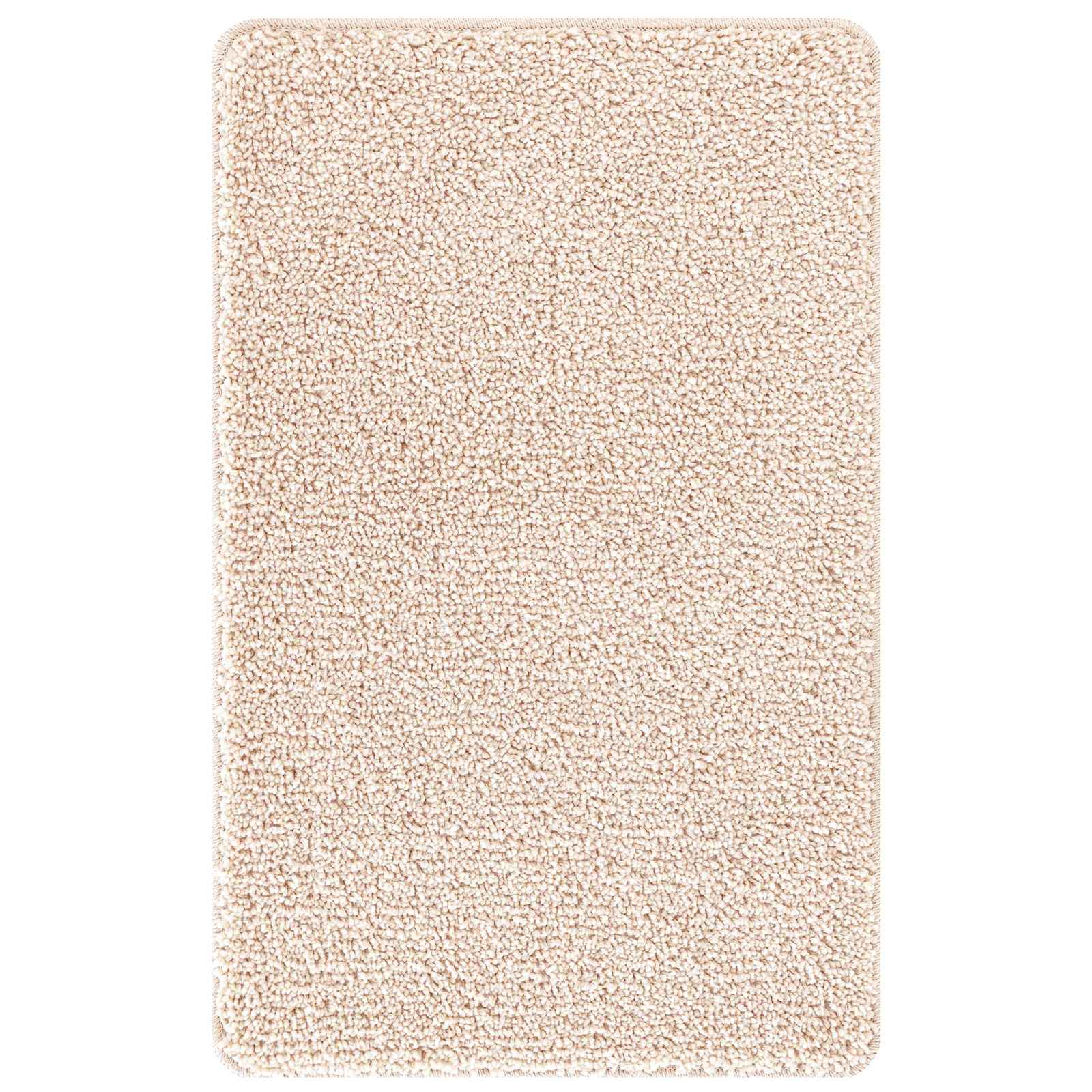 Antisklidus vonios kilimėlių rinkinys 3 pcs Kreminė PP