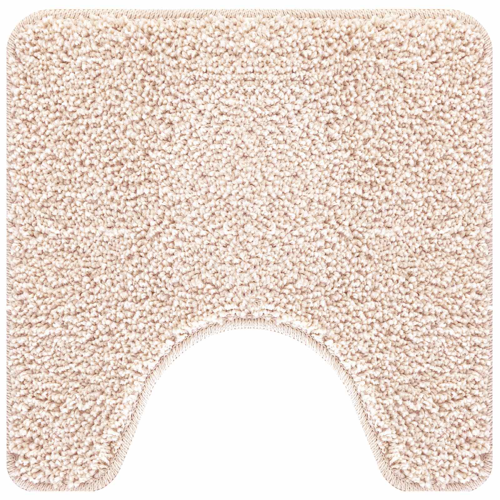 Antisklidus vonios kilimėlių rinkinys 3 pcs Kreminė PP