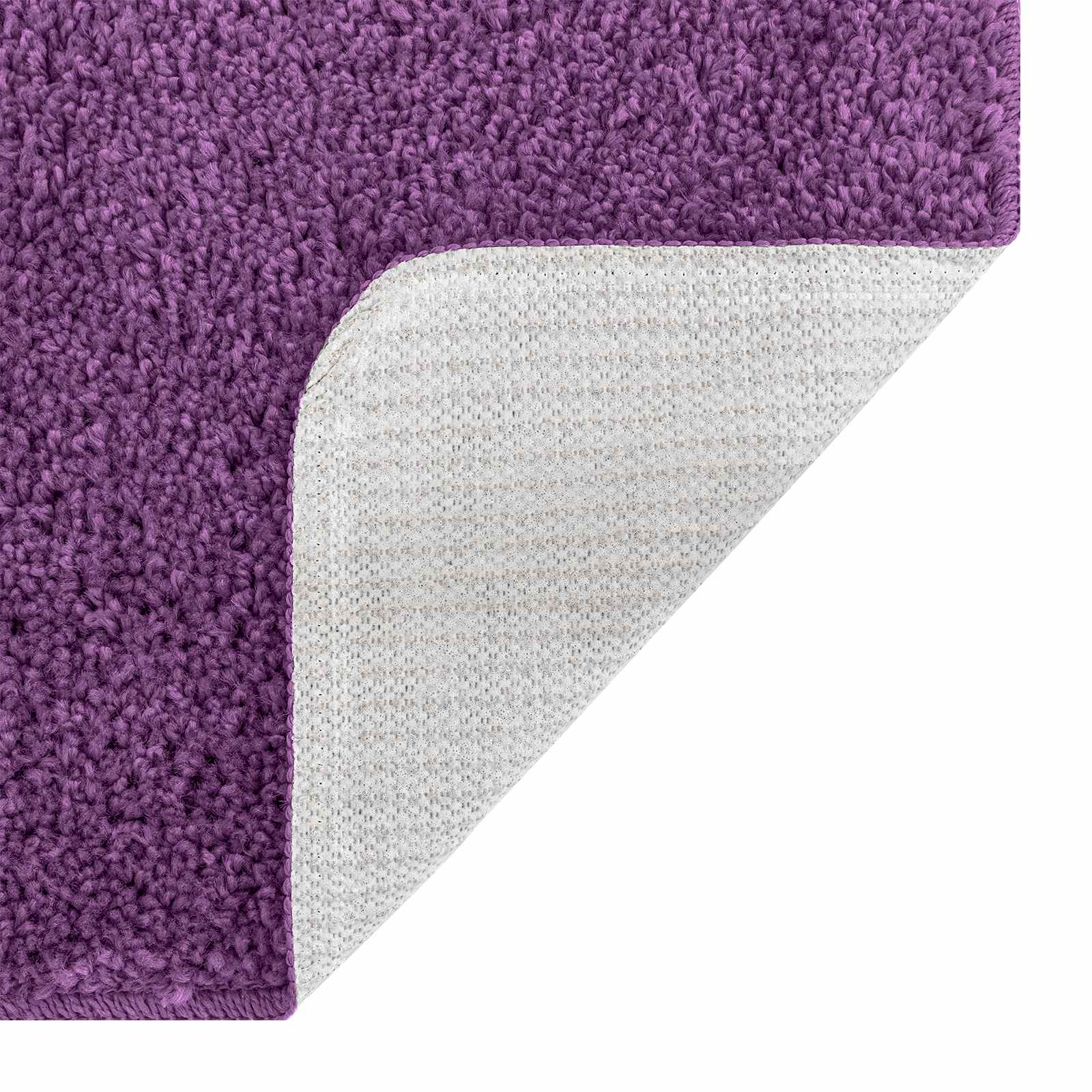 Antisklidus vonios kilimėlių rinkinys 3 pcs Violetinė PP