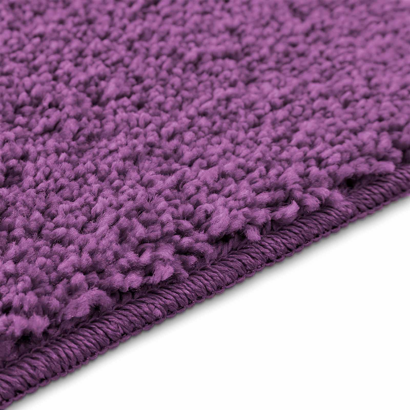 Antisklidus vonios kilimėlių rinkinys 3 pcs Violetinė PP