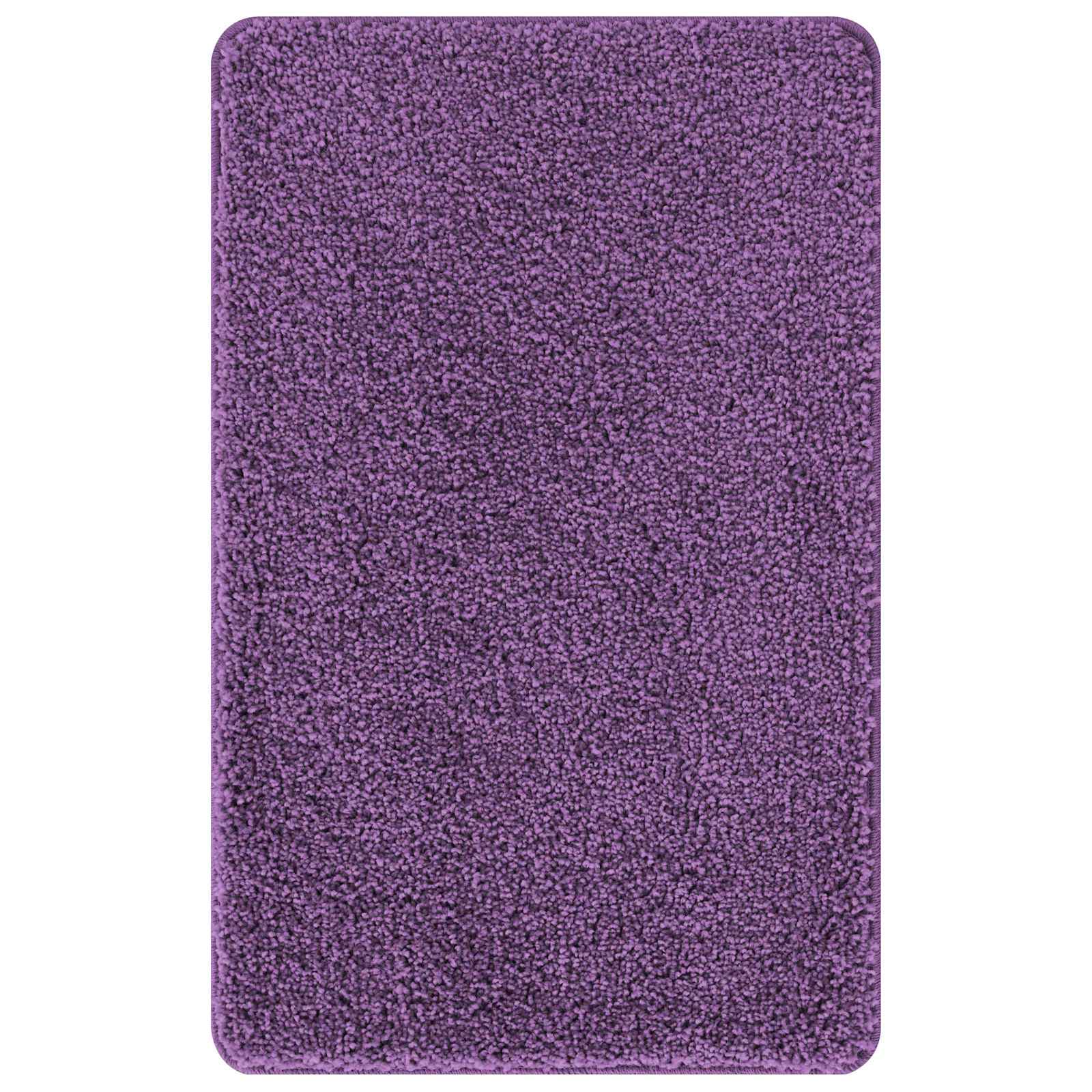 Antisklidus vonios kilimėlių rinkinys 3 pcs Violetinė PP