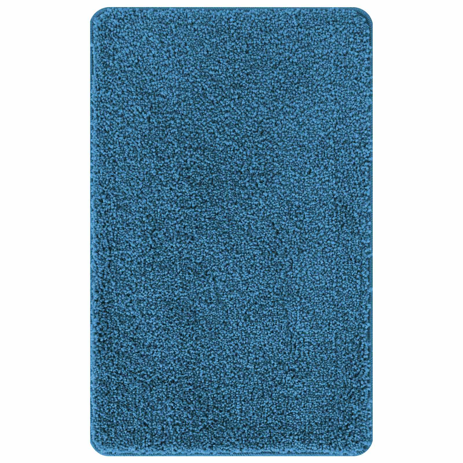 Antisklidus vonios kilimėlių rinkinys 3 pcs Mėlyna PP