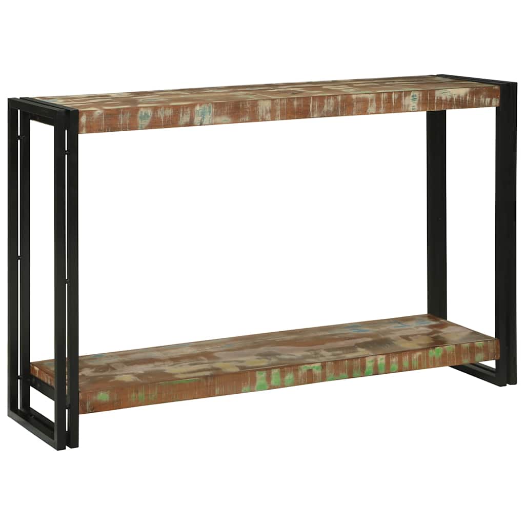 Konsolinis stalas 120 x 33 x 75 cm Kietas atkurtas medis