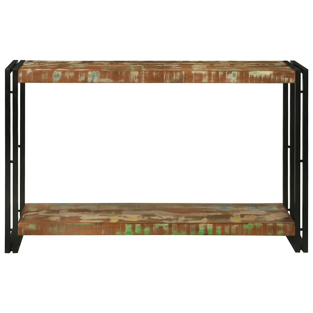 Konsolinis stalas 120 x 33 x 75 cm Kietas atkurtas medis