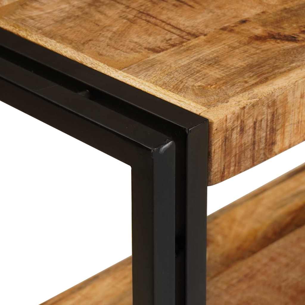 Konsoles galds Brūns 160 x 33 x 75 cm masīva mango koksne