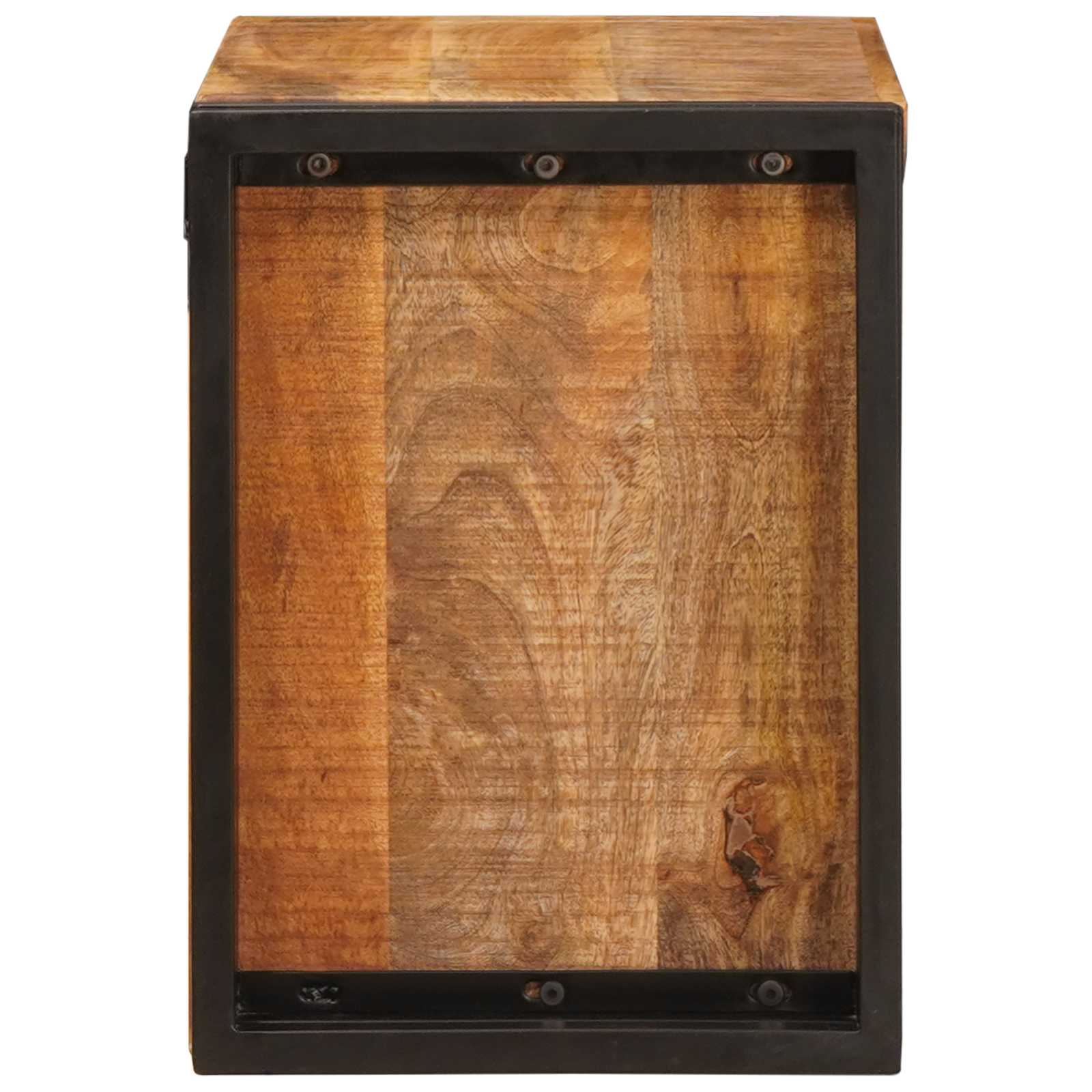 Vyno stovas Ruda 60 x 45 x 33 cm Kietas Rupus Mangų Medis