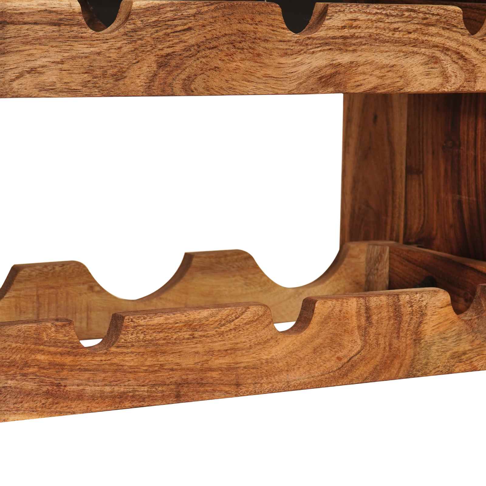 Vyno stovas Ruda 100 x 45 x 33 cm Kietos akacijos mediena