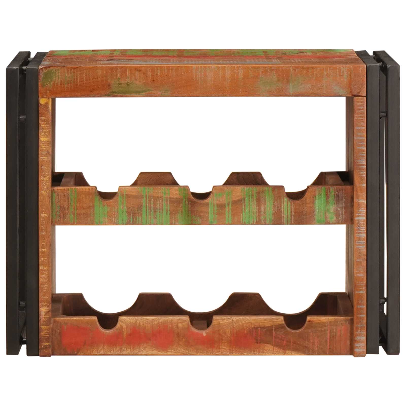 Vyno stovas Ruda 60 x 45 x 33 cm Kieta atnaujinta mediena