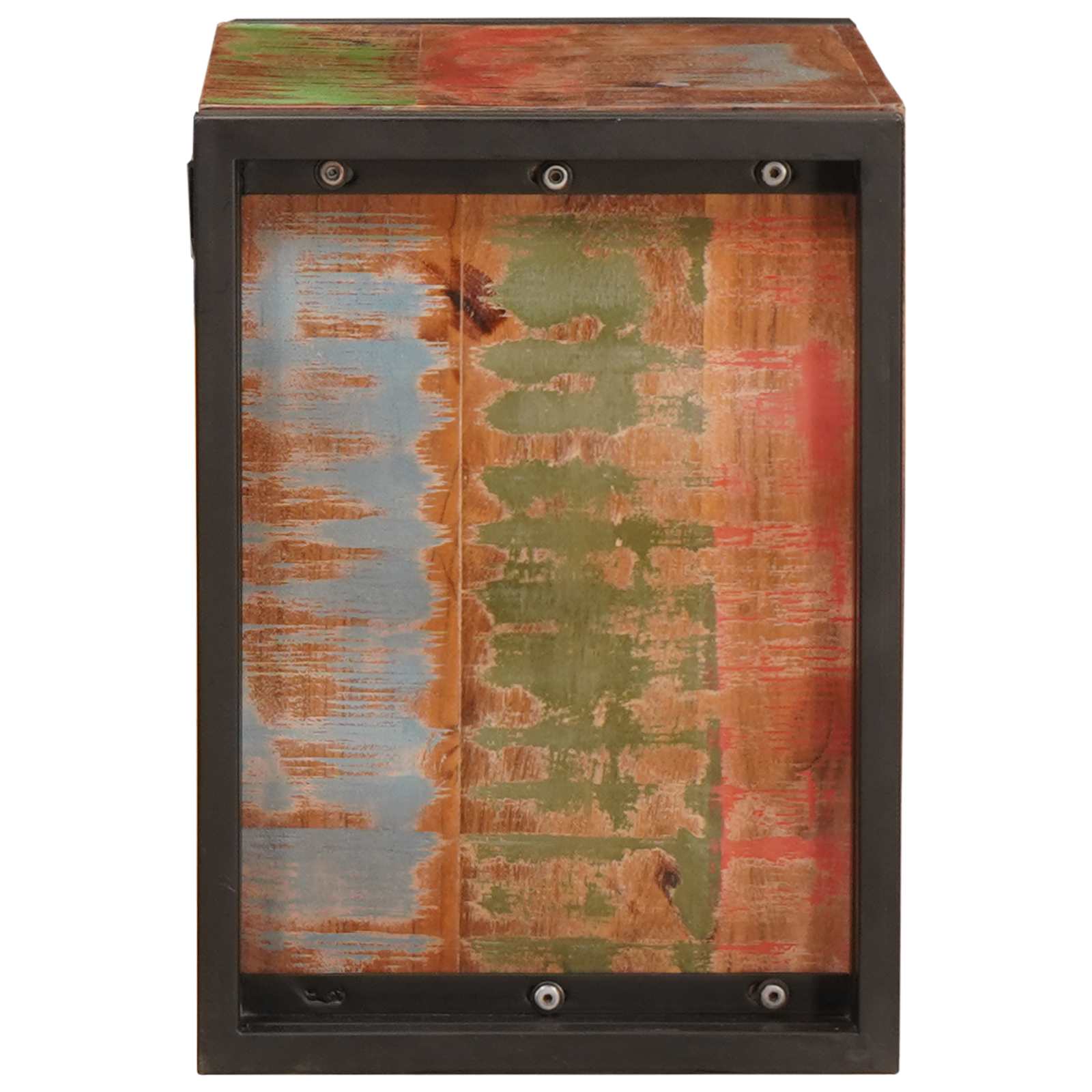 Vyno stovas Ruda 100 x 45 x 33 cm Kieta atnaujinta mediena