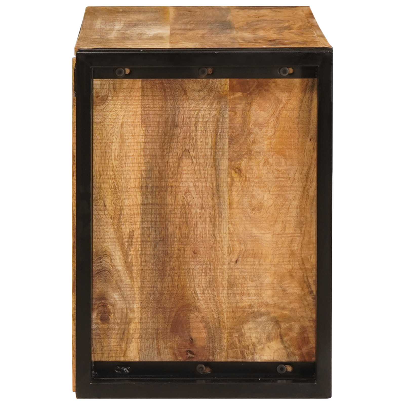 Vyno stovas Ruda 80 x 45 x 33 cm Kietas Rupus Mangų Medis