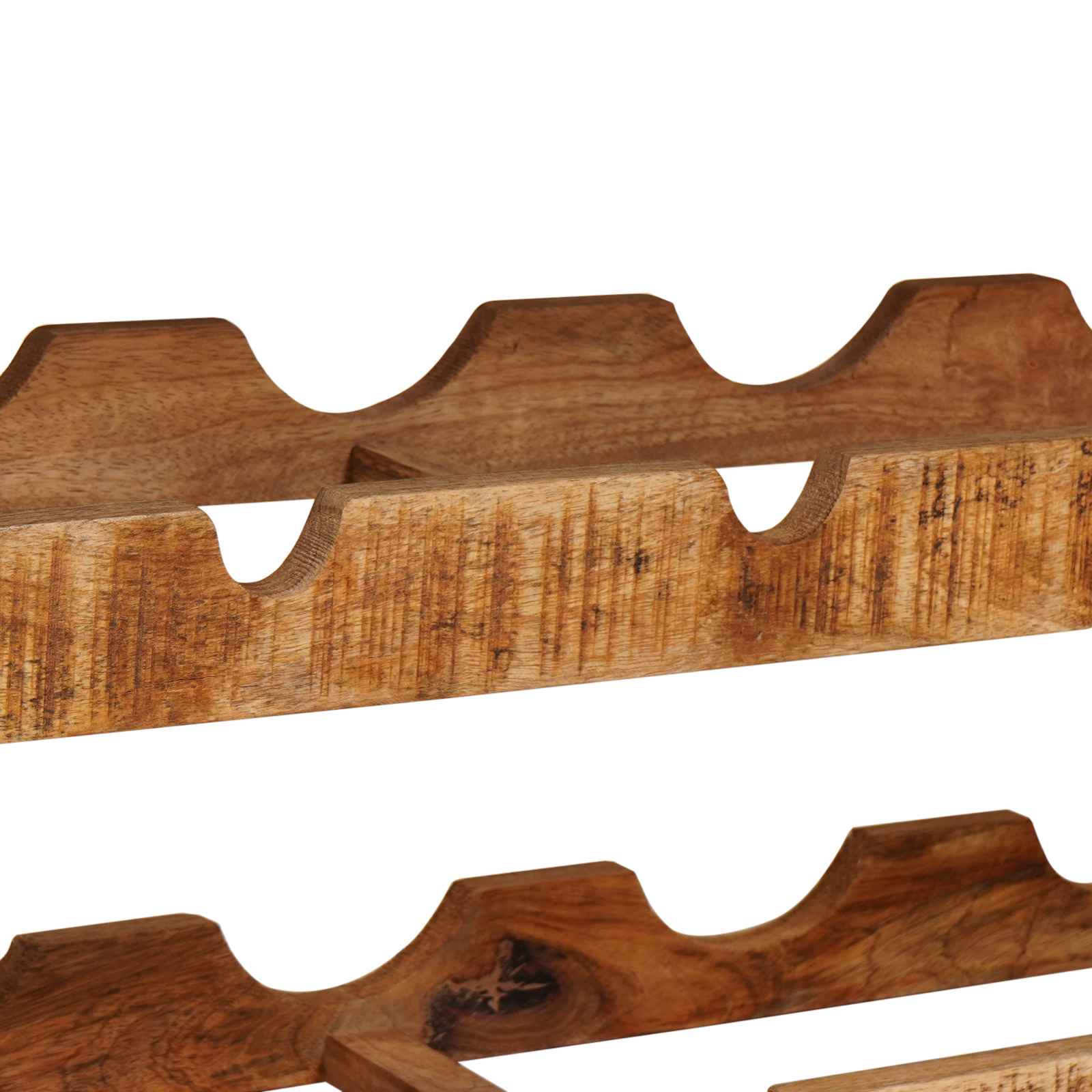 Vyno stovas Ruda 100 x 45 x 33 cm Kietas Rupus Mangų Medis