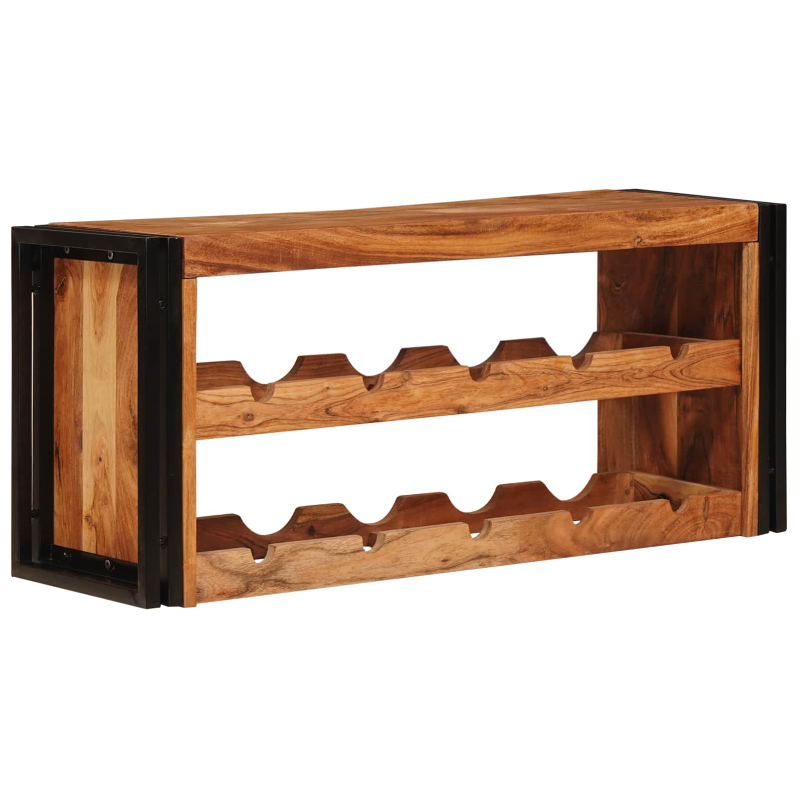 Vyno stovas Ruda 100 x 45 x 33 cm Kietos akacijos mediena