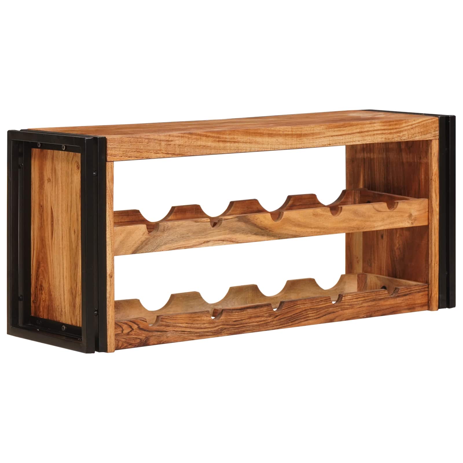 Vyno stovas Ruda 100 x 45 x 33 cm Kietos akacijos mediena