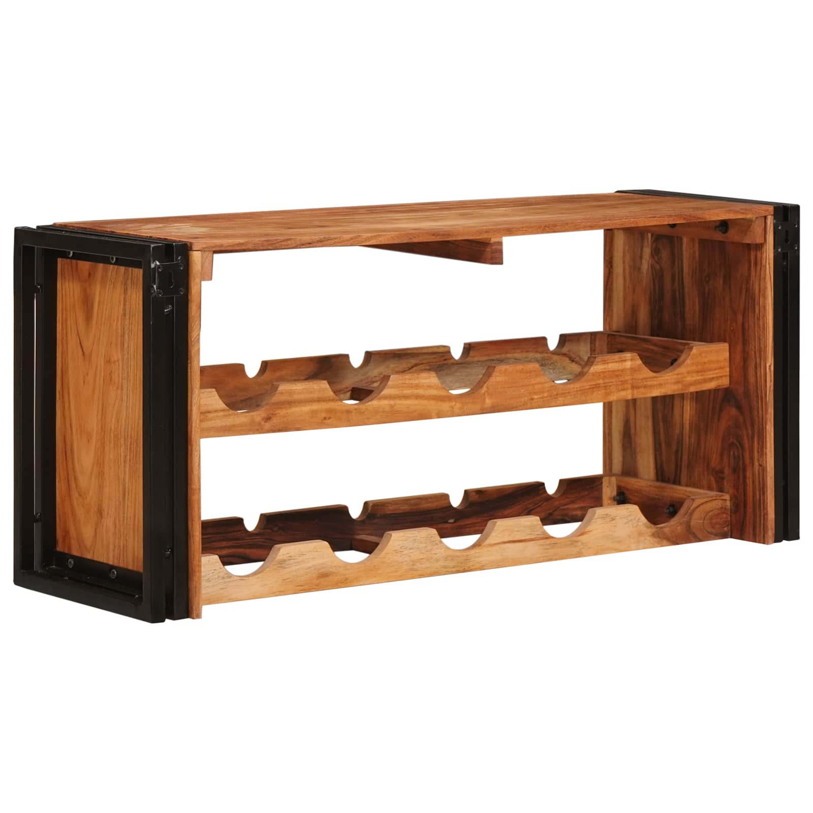 Vyno stovas Ruda 100 x 45 x 33 cm Kietos akacijos mediena
