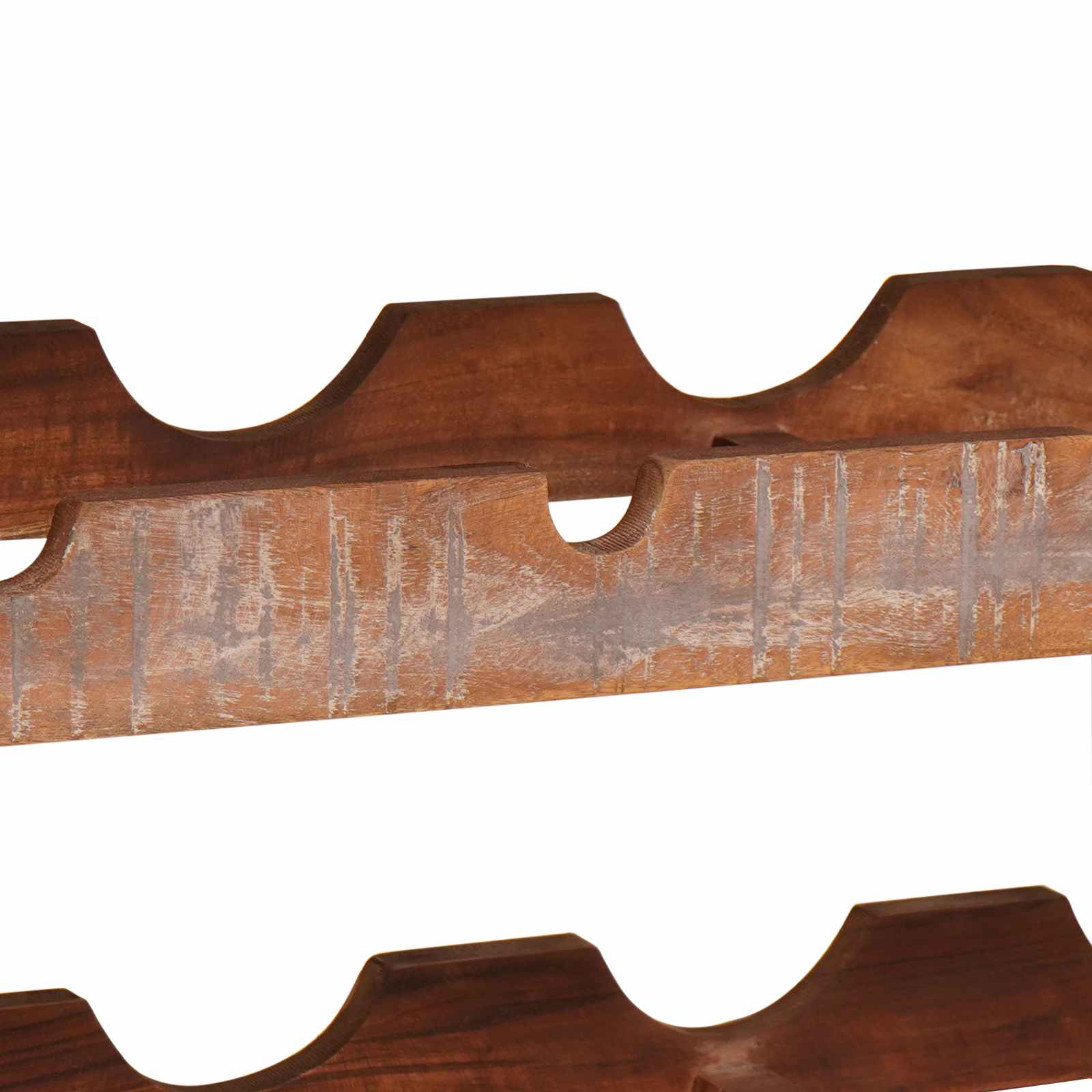 Vyno stovas Ruda 100 x 45 x 33 cm Kieta atnaujinta mediena