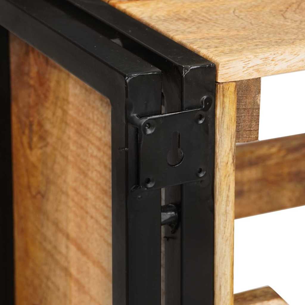 Vyno stovas Ruda 100 x 45 x 33 cm Kietas Rupus Mangų Medis