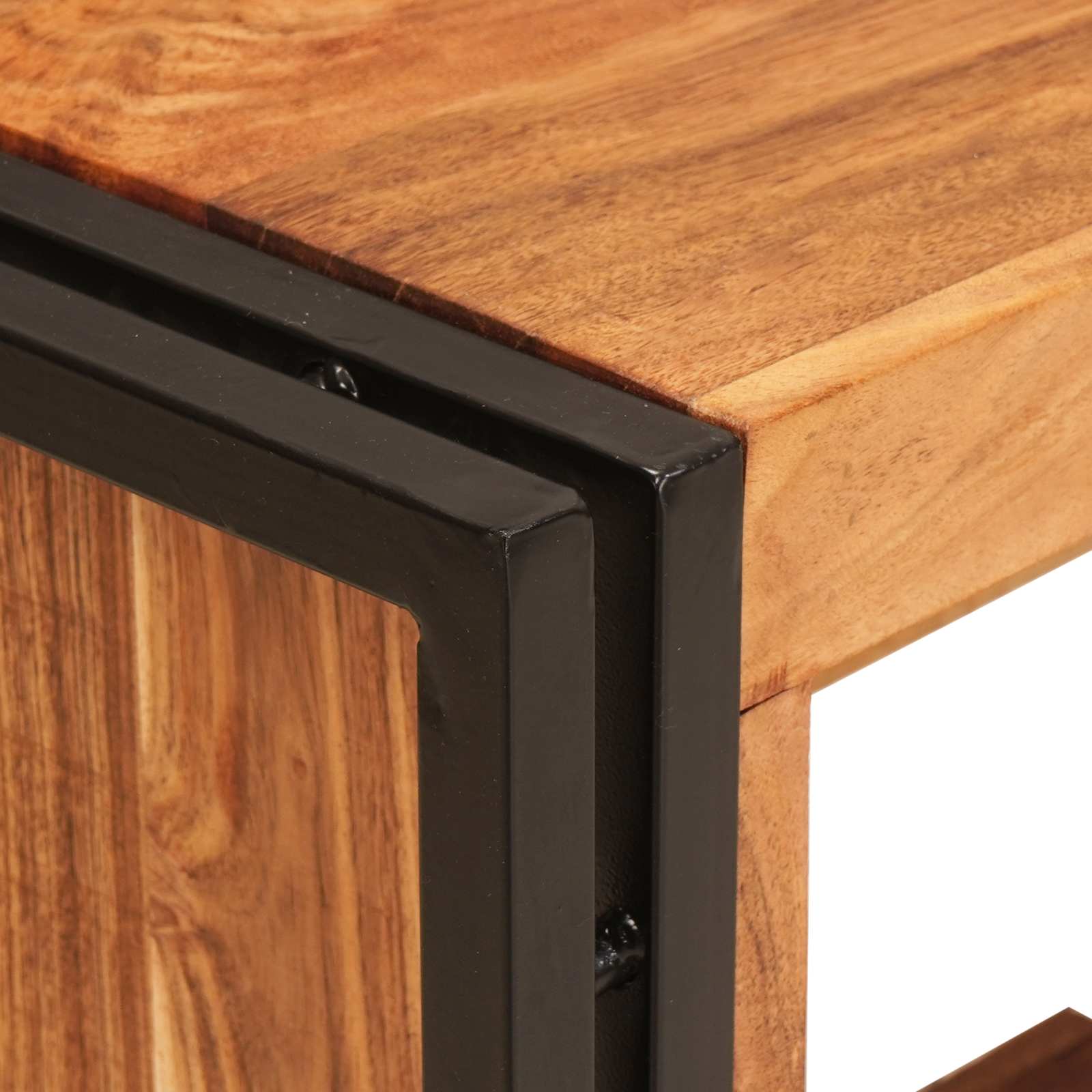 Vyno stovas Ruda 100 x 45 x 33 cm Kietos akacijos mediena