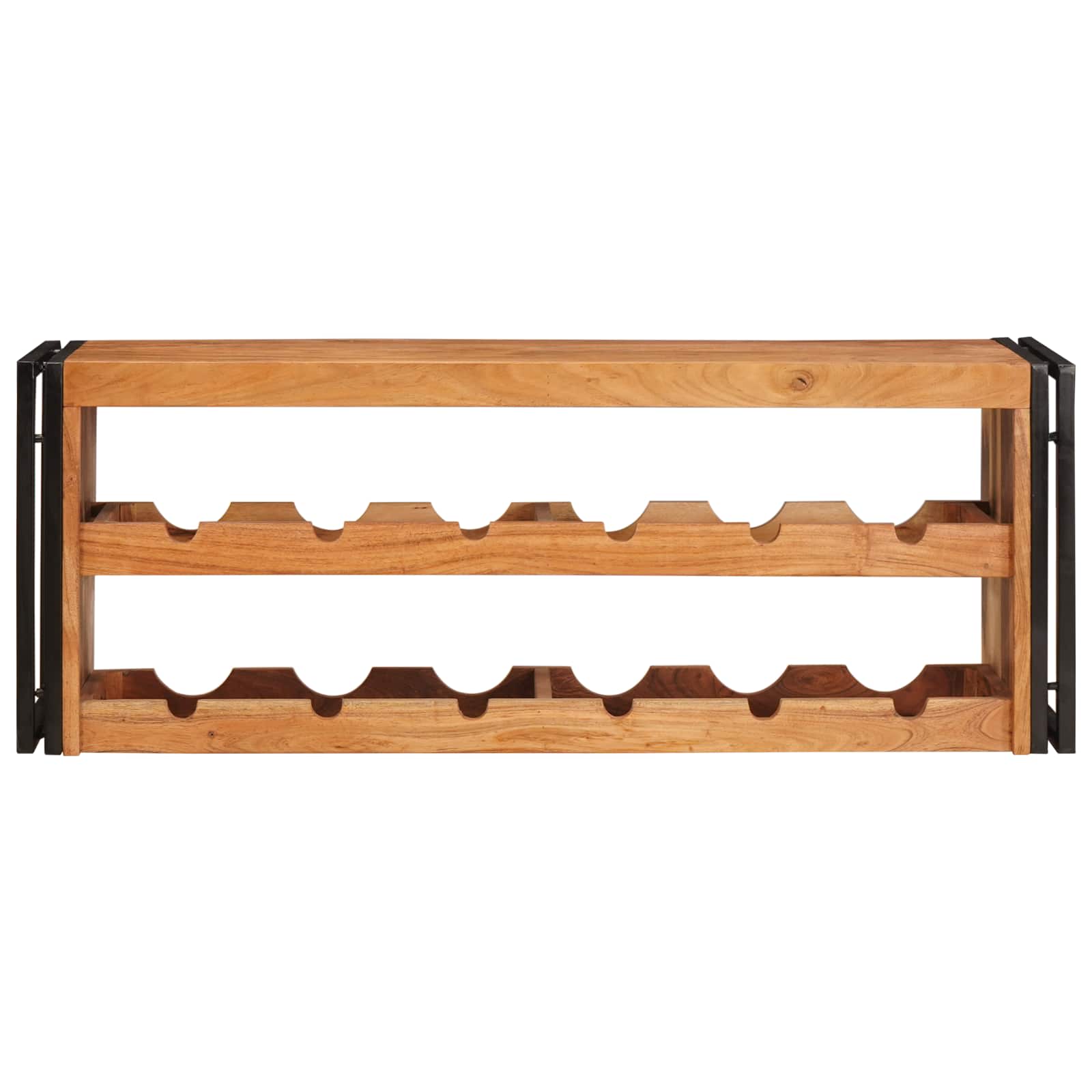 Vyno stovas Ruda 120 x 45 x 33 cm Kietos akacijos mediena