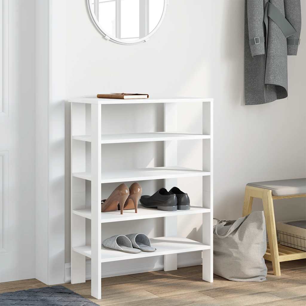 Lentyna batams, baltos spalvos, 61x32x87,5cm, apdirbta mediena