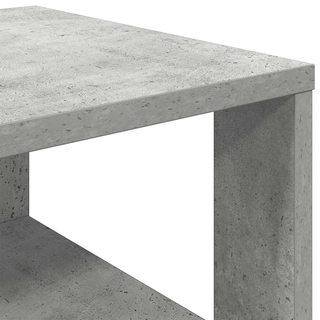 Lentyna batams, betono pilka, 61x32x87,5cm, apdirbta mediena