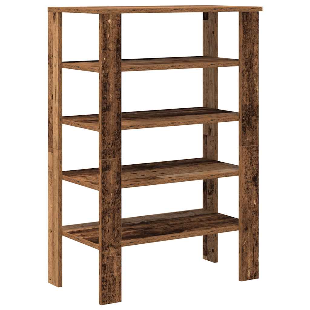 Apavu plaukts, koka, 61x32x87,5cm, apstrādāta koksne