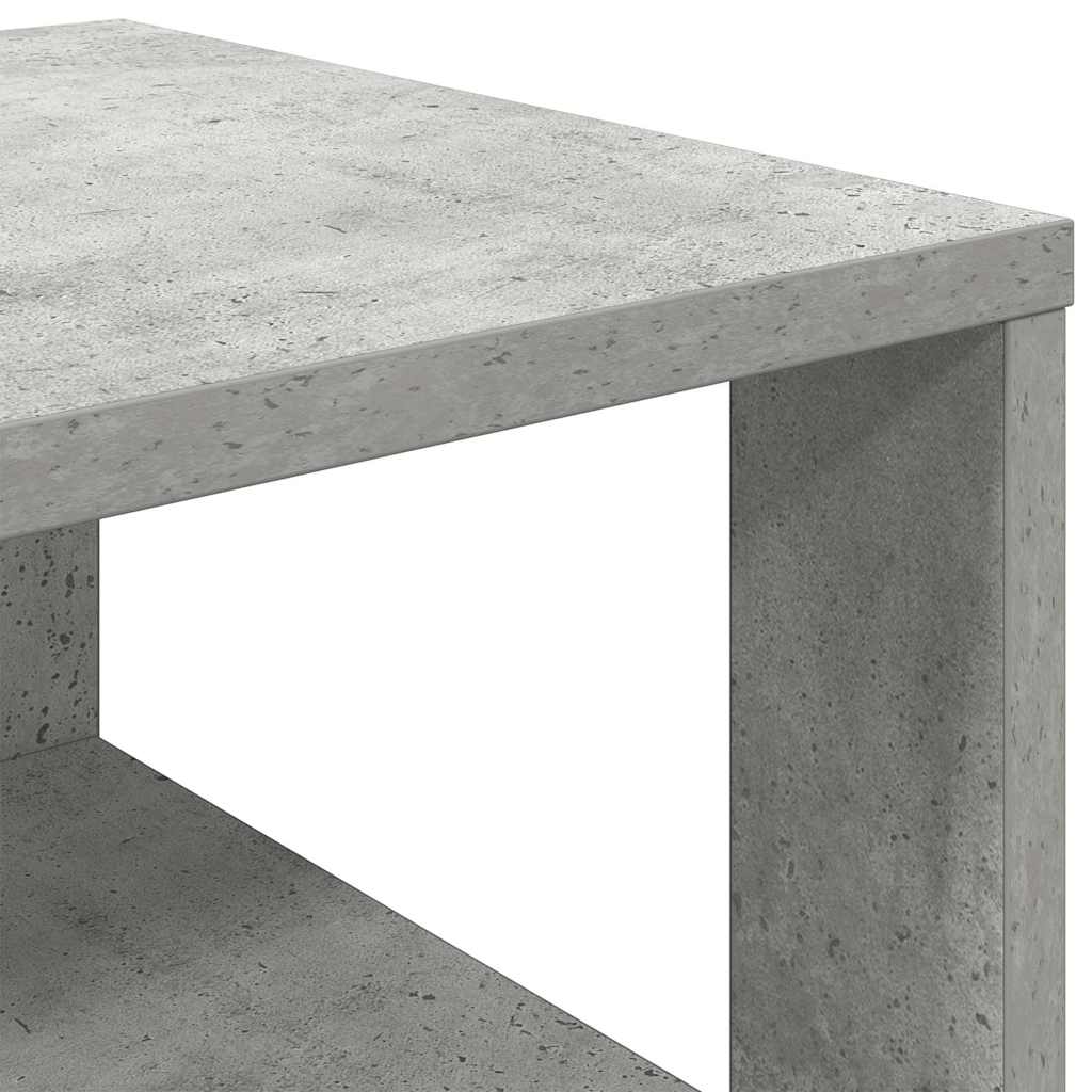 Apavu plaukts, betona pelēks, 61x32x105cm, apstrādāta koksne