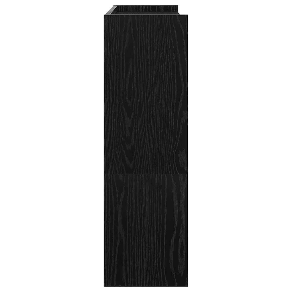 Lentyna batams, juodos spalvos, 80x25x81cm, apdirbta mediena