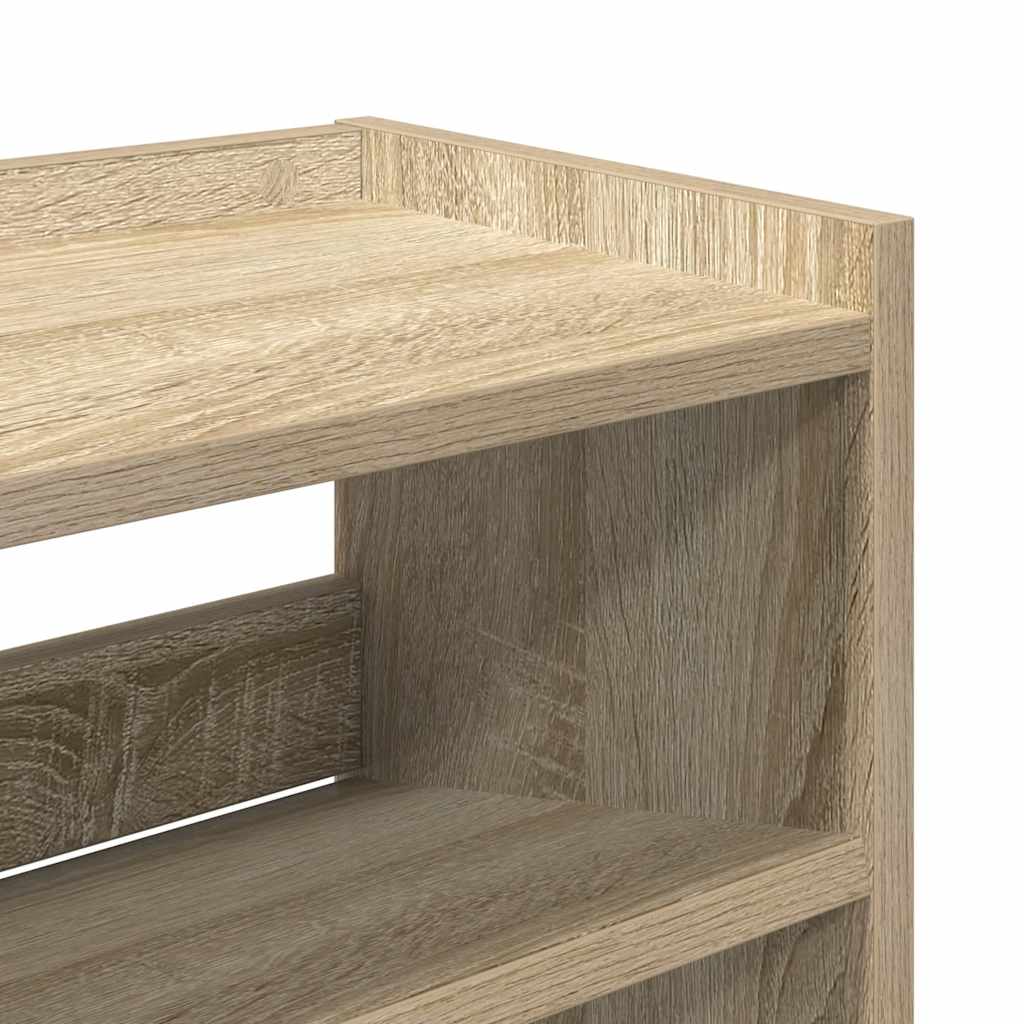 Lentyna batams, sonoma ąžuolo, 80x25x81cm, apdirbta medien