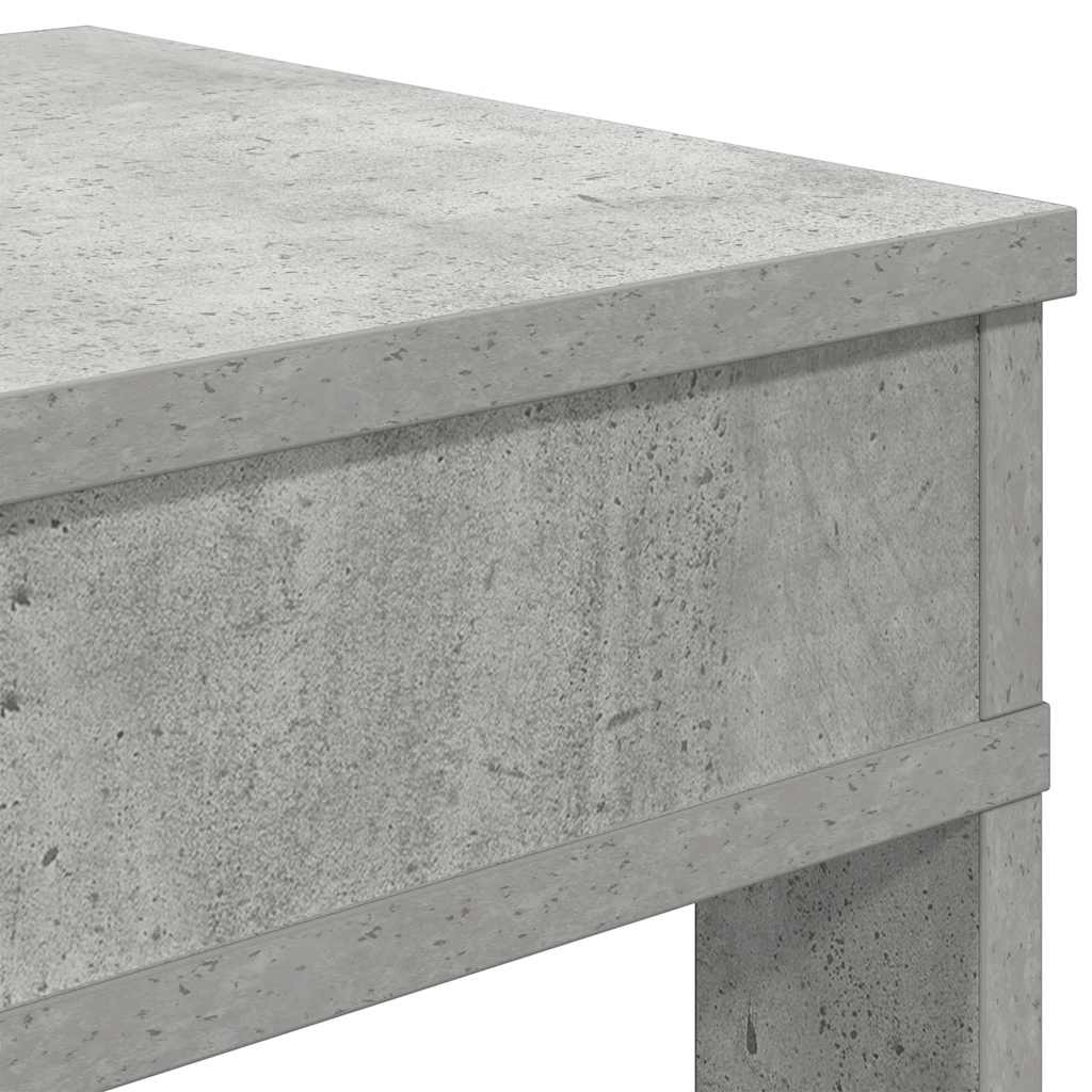 Shoe rack, Concrete Oak 80x30x98cm, engineered wood